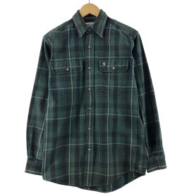 古着 カーハート Carhartt チェック柄 長袖 フランネルシャツ メンズM /eaa364610 【中古】 【230824】【エルル】【P2308】 【SS2403】