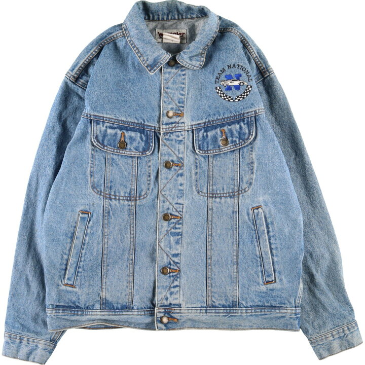 楽天市場】古着 ラングラー Wrangler デニムジャケット Gジャン メンズ 