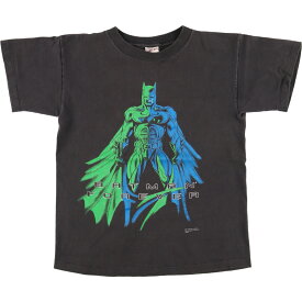 古着 90'S SIGNAL BATMAN バットマン 両面プリント キャラクタープリントTシャツ USA製 メンズS ヴィンテージ /eaa364957 【中古】 【230902】