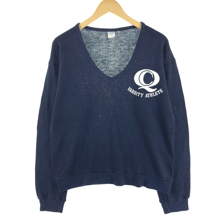 楽天市場】古着 70年代 チャンピオン Champion バータグ Vネック 