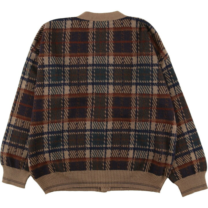 楽天市場】古着 FLORENCE TRICOT チェック柄 アクリルニット 