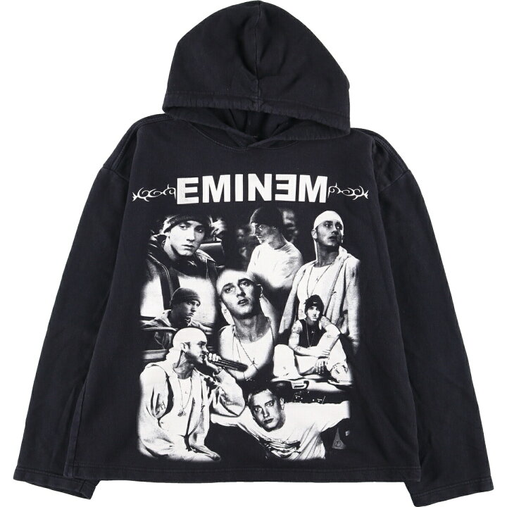 楽天市場】古着 EMINEM エミネム バンド 両面プリント スウェットプル 