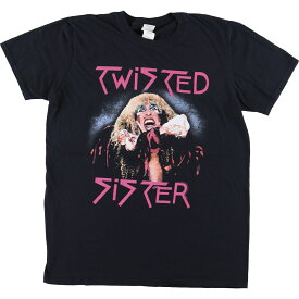 古着 ギルダン GILDAN TWISTED SISTER トゥイステッドシスター バンドTシャツ バンT レディースM /eaa369216 【中古】 【230910】【エルル】