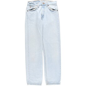 ＼31%OFF／古着 リーバイス Levi's 505 REGULAR FIT STRAIGHT LEG オレンジタブ テーパードデニムパンツ レディースL(w29) /eaa369267 【中古】 【230919】【エルル】 【SS2406】