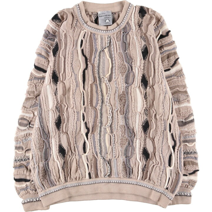 楽天市場】古着 purely Australian clothing Co. 総柄 3Dニット