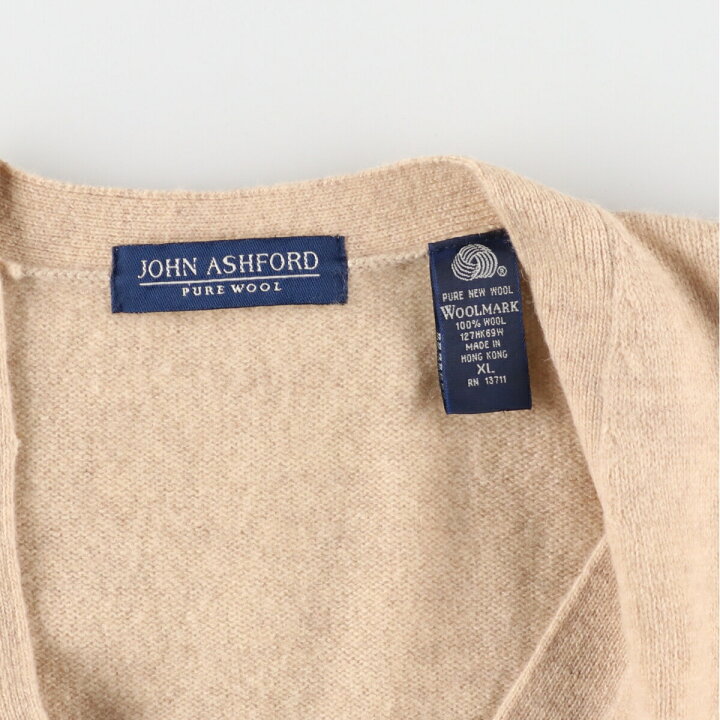 楽天市場】古着 ジョンアシュフォード JOHN ASHFORD ウールニット 