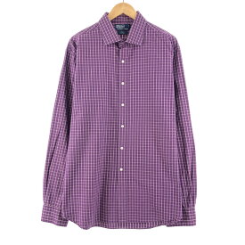 古着 ラルフローレン Ralph Lauren POLO by Ralph Lauren 長袖 コットンチェックシャツ メンズXXL ヴィンテージ /eaa374221 【中古】 【230925】【P2308】 【SS2403】