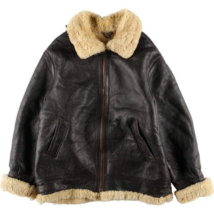 楽天市場】古着 ORIGINAL SHEARLINING B-3タイプ シープスキン 