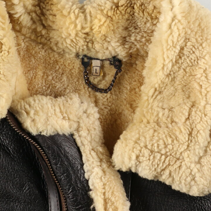 楽天市場】古着 ORIGINAL SHEARLINING B-3タイプ シープスキン 