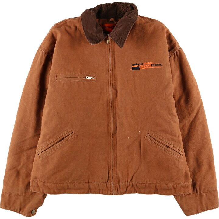 楽天市場】古着 Corner Stone ダック地ワークジャケット メンズL  