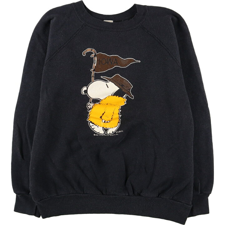 80年代 SNOOPY スヌーピー ヴィンテージスウェットM相当 ARTEX製 
