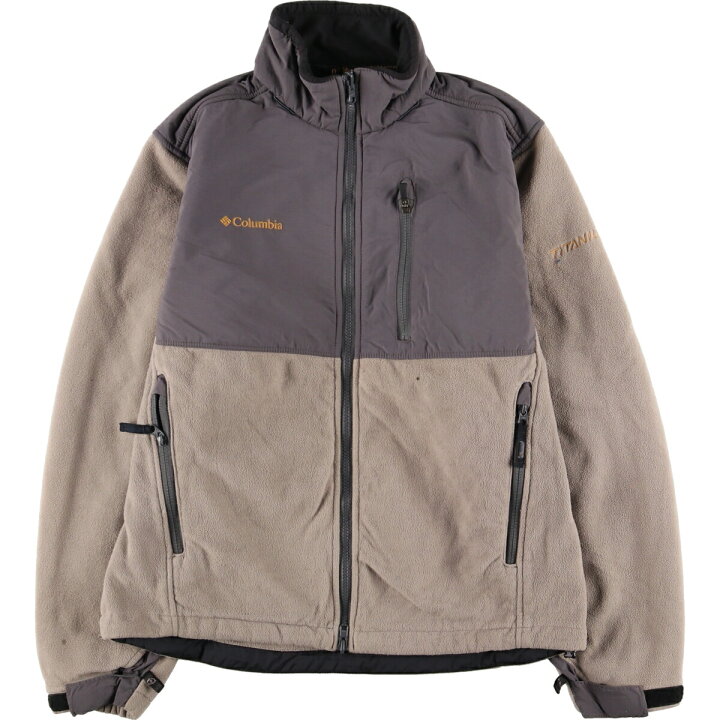 楽天市場】古着 コロンビア Columbia TITANIUM ナイロンxフリース 