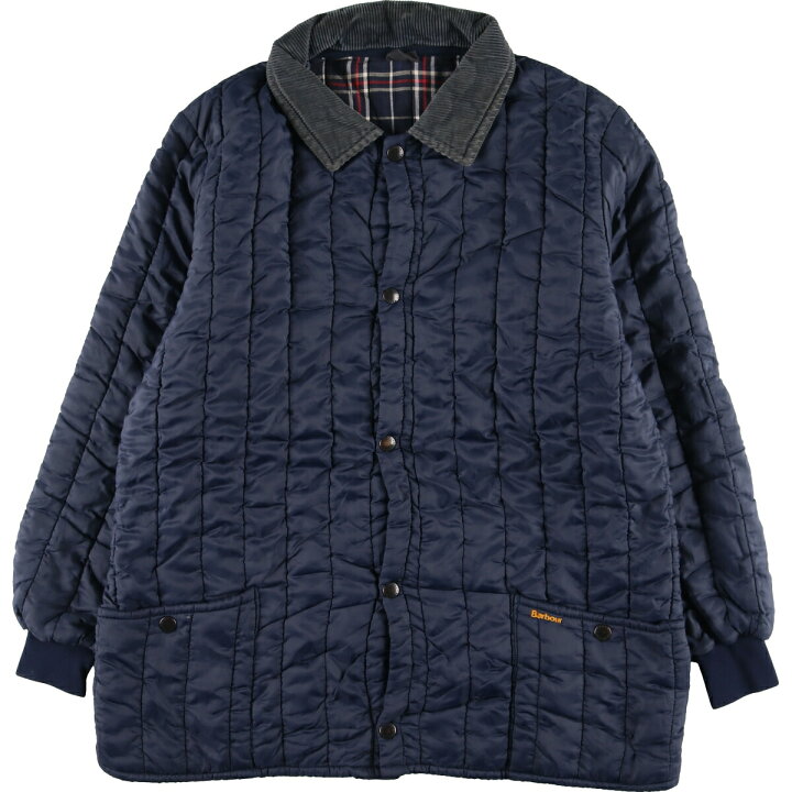 楽天市場】古着 90年代 バブアー Barbour 旧3ワラント キルティング 