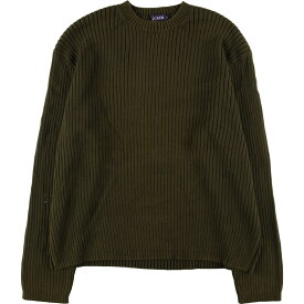 古着 〜90'S ジェイクルー J.Crew リブ編み コットンニットセーター メンズXL ヴィンテージ /eaa378644 【中古】 【231018】