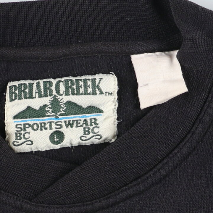 楽天市場】古着 BRIAR CREEK カレッジスウェットシャツ トレーナー 