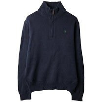 楽天市場】ポロ ラルフローレン コットン ハーフジップセーターの通販