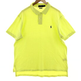 古着 ラルフローレン Ralph Lauren POLO Ralph Lauren 半袖 ポロシャツ メンズXXL /eaa381290 【中古】 【240421】