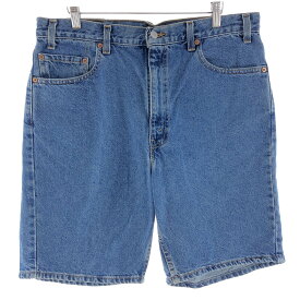 古着 00'S リーバイス Levi's 505 REGULAR FIT デニムショーツ ショートパンツ USA製 メンズw35 /eaa382135 【中古】 【240508】