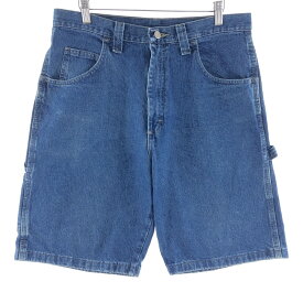 古着 ラングラー Wrangler CARPENTER デニムペインターショーツ ショートパンツ メンズw33 /eaa382285 【中古】 【240511】