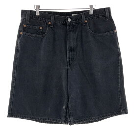 古着 00'S リーバイス Levi's 550 RELAXED FIT デニムショーツ ハーフパンツ メンズw36 /eaa382372 【中古】 【240415】