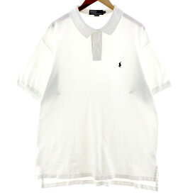 古着 ラルフローレン Ralph Lauren POLO by Ralph Lauren 半袖 ポロシャツ メンズXXL /eaa382566 【中古】 【240501】