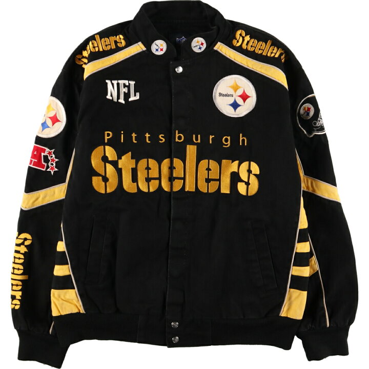 楽天市場】古着 NFL PITTSBURGH STEELERS 両面刺? ピッツバーグ 