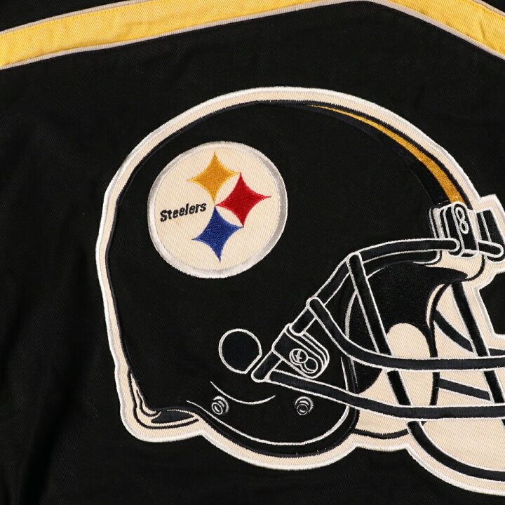 楽天市場】古着 NFL PITTSBURGH STEELERS 両面刺? ピッツバーグ 