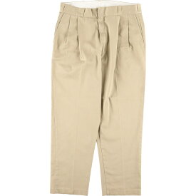 古着 90'S ディッキーズ Dickies ツータック ワークパンツ メンズw36 ヴィンテージ /eaa384315 【中古】 【231021】 【SS2403】