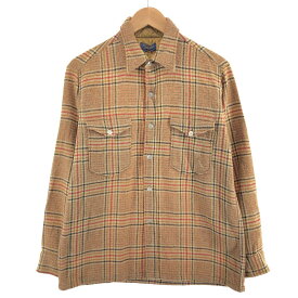 古着 60'S ペンドルトン PENDLETON チェック柄 ウールボックスシャツ メンズL ヴィンテージ /eaa385314 【中古】 【231201】 【SS2403】