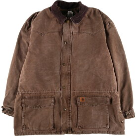 古着 カーハート Carhartt ダックワークジャケット メンズXXXL /eaa386299 【中古】【K1102】 【231104】 【SS2403】