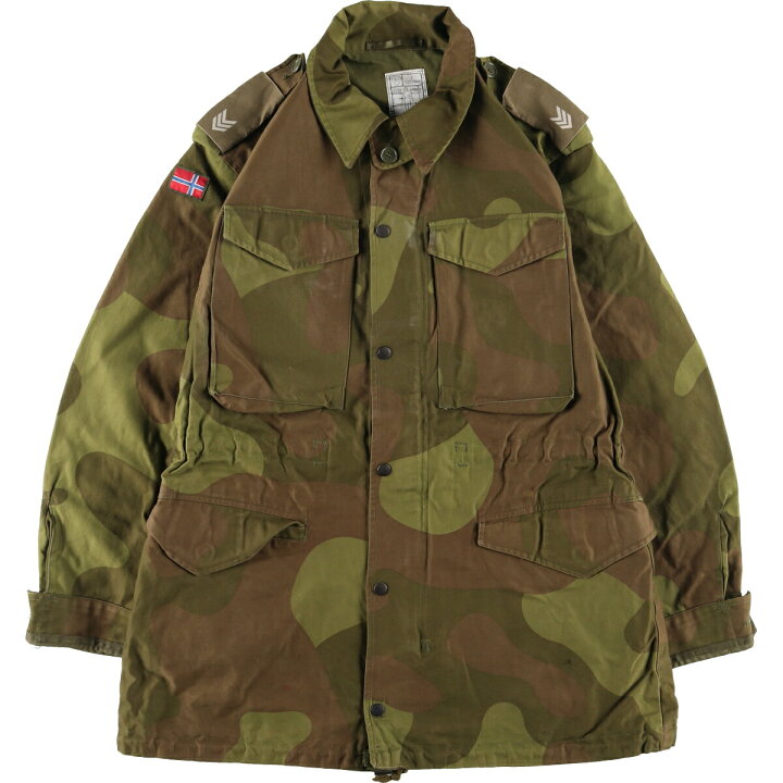 楽天市場】古着 ノルウェー軍 M-85 迷彩柄 ミリタリー フィールド 