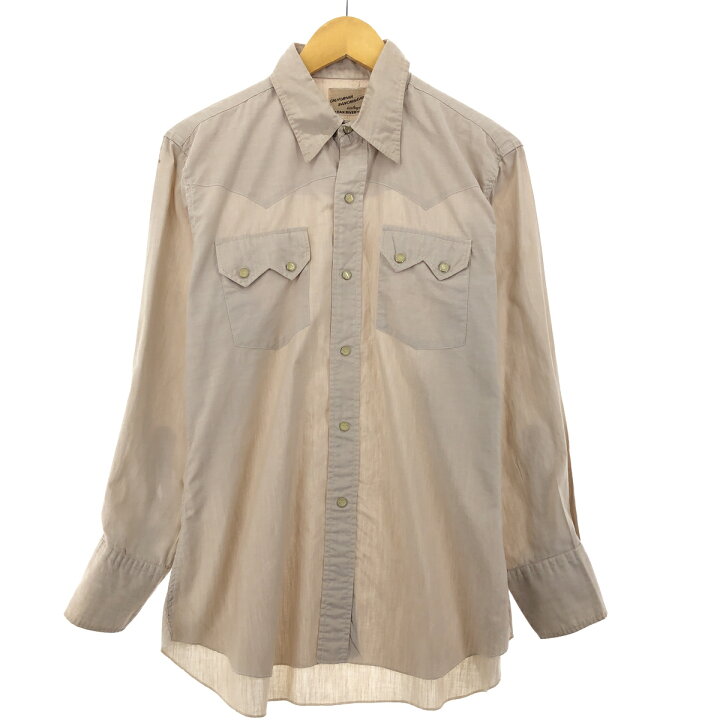 楽天市場】古着 50年代 CALIFORNIA RANCH WEAR 長袖 ウエスタンシャツ 