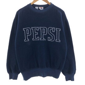 古着 90'S NOTHING ELSE IS A PEPSI PEPSI ペプシ 表起毛 アドバタイジング スウェットシャツ トレーナー メンズM ヴィンテージ /eaa390328 【中古】 【240318】