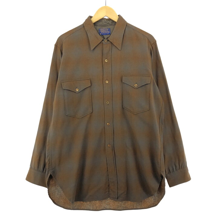 楽天市場】古着 60年代 ペンドルトン PENDLETON オンブレチェック 