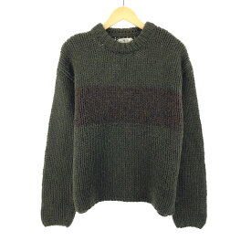 古着 90'S ジェイクルー J.Crew ライン入り ウールニットセーター メンズM ヴィンテージ /eaa394176 【中古】 【231120】 【SS2403】