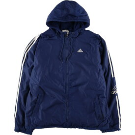 古着 90'S アディダス adidas 中綿パーカー パファージャケット メンズXXL ヴィンテージ /eaa394374 【中古】 【231125】 【SS2403】