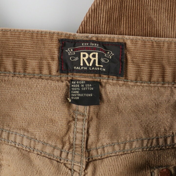 楽天市場】古着 ラルフローレン Ralph Lauren 復刻 RRL ダブルアール 