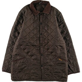 古着 90'S バブアー Barbour 旧3ワラント キルティングジャケット パファージャケット 英国製 メンズM ヴィンテージ /eaa394626 【中古】 【231124】 【SS2403】