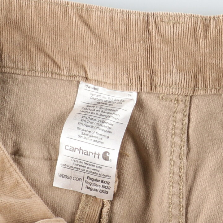 楽天市場】古着 カーハート Carhartt フレアカット コーデュロイパンツ 