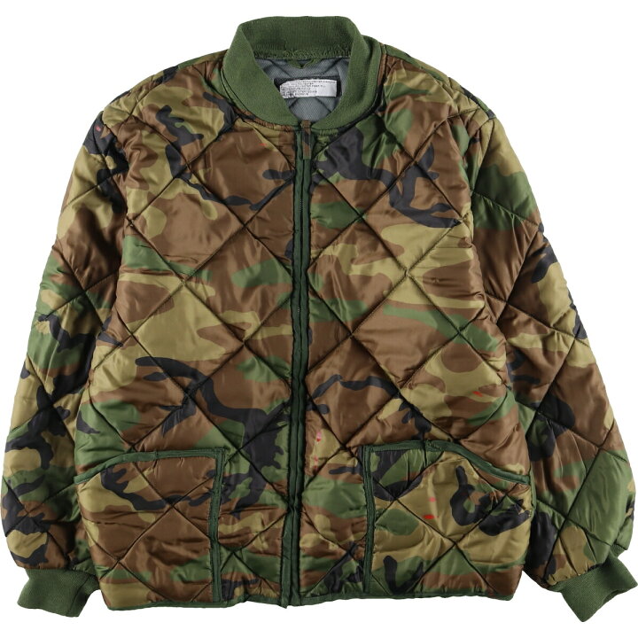楽天市場】古着 FOX OUTDOOR 迷彩柄 キルティングジャケット パファー 
