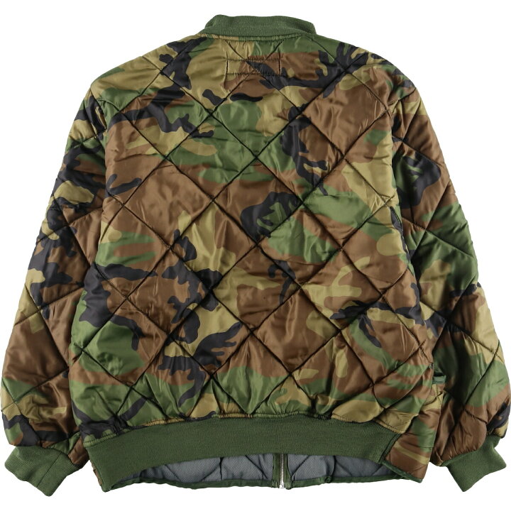 楽天市場】古着 FOX OUTDOOR 迷彩柄 キルティングジャケット パファー 