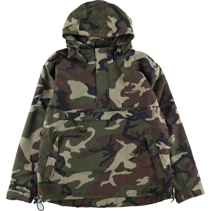 楽天市場】古着 カーハート Carhartt 迷彩柄 アノラックパーカー 