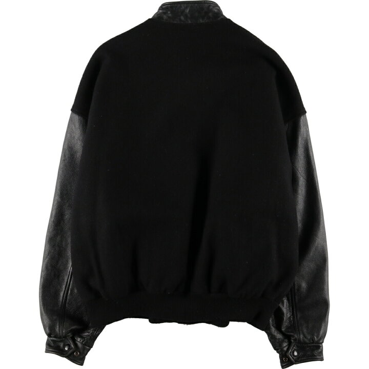 楽天市場】古着 WOLFF OF CANADA 袖革ウールスタジャン アワード  