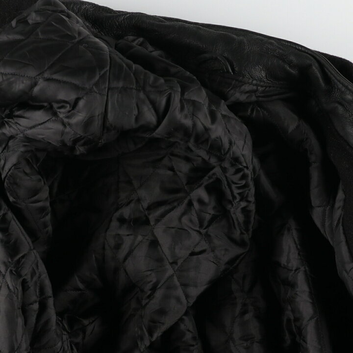 楽天市場】古着 WOLFF OF CANADA 袖革ウールスタジャン アワード  