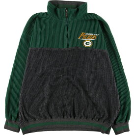 古着 リー Lee NFL GREEN BAY PACKERS グリーンベイパッカーズ フリースプルオーバー メンズXL /eaa397042 【中古】 【231204】 【SS2403】