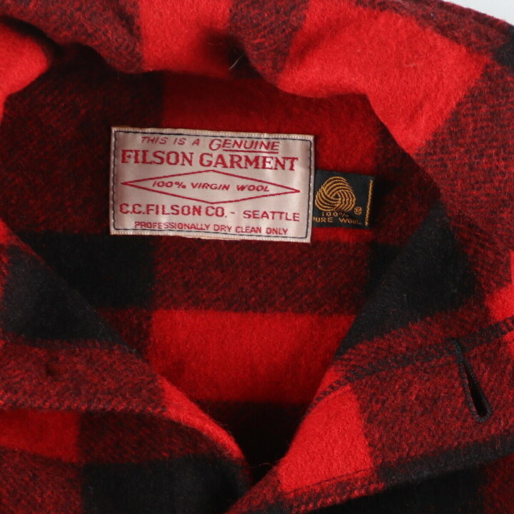 楽天市場】古着 70年代~ フィルソン FILSON チェック柄 