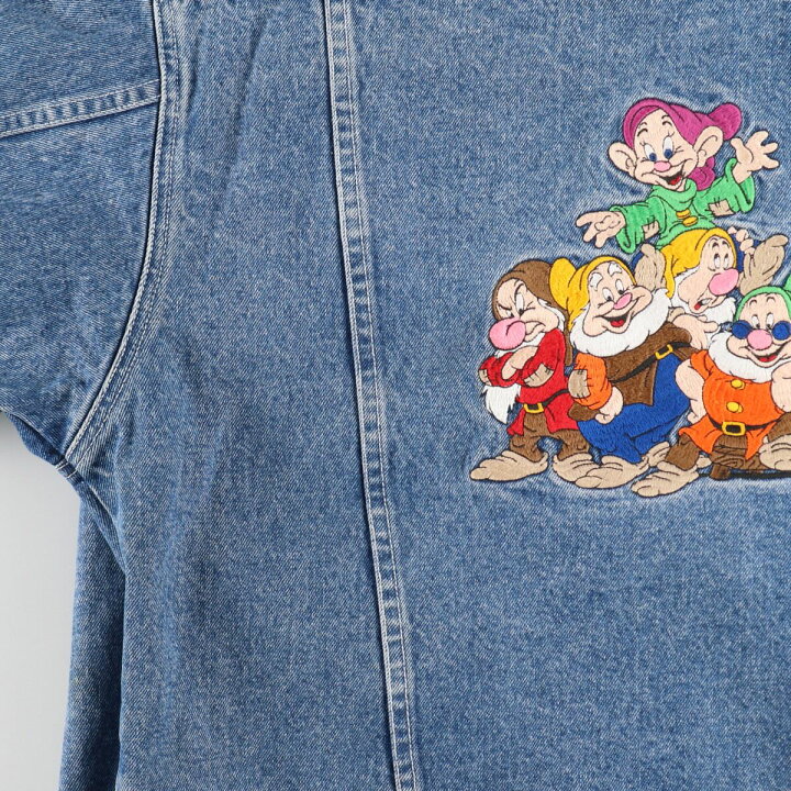 楽天市場】古着 Disney STORE 白雪姫 七人の小人 デニムジャケット G 
