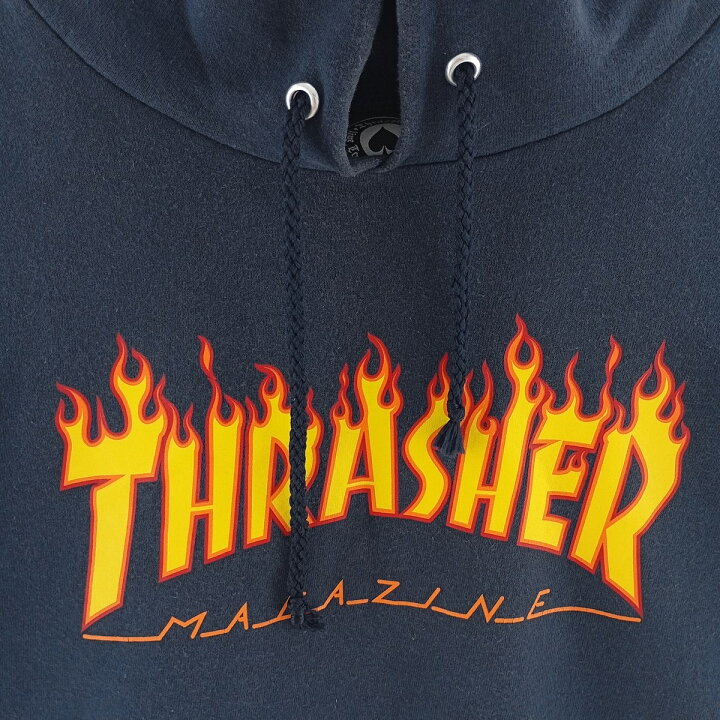 楽天市場】古着 スラッシャー THRASHER ファイヤーパターン スウェット 
