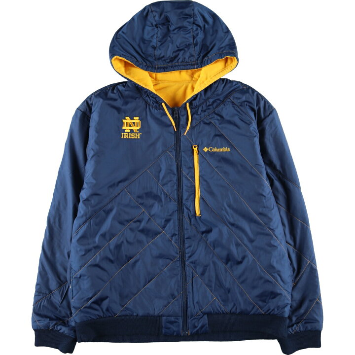 楽天市場】古着 コロンビア Columbia NORTLE DAME ノートルダム大学  