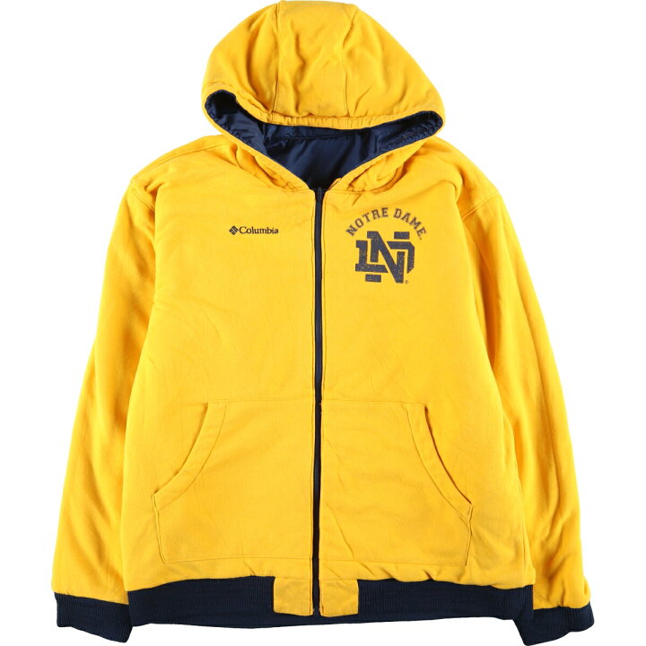 楽天市場】古着 コロンビア Columbia NORTLE DAME ノートルダム大学 